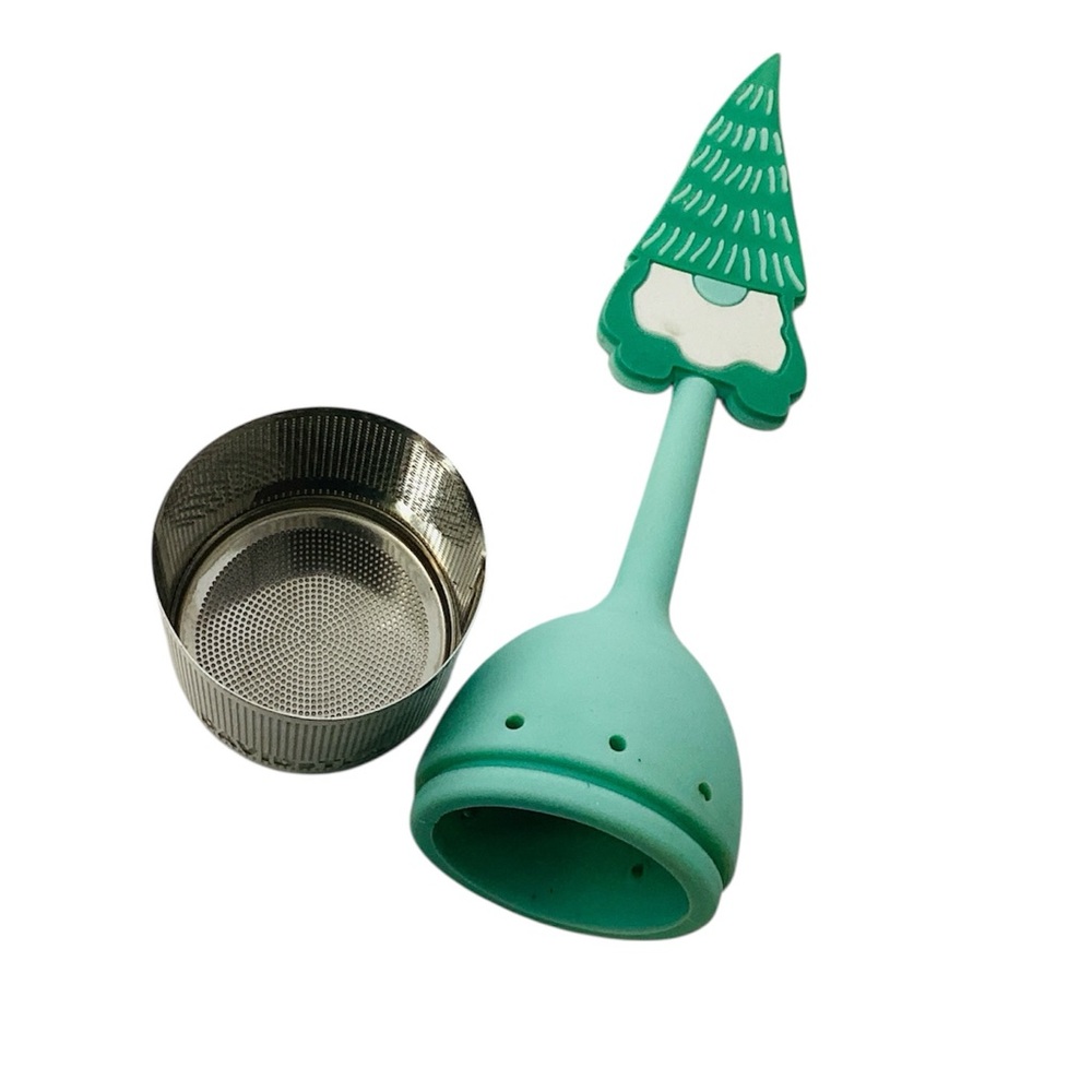 🍄 David’s Tea Green Gnome Tea Infuser - Picture 5 of 5